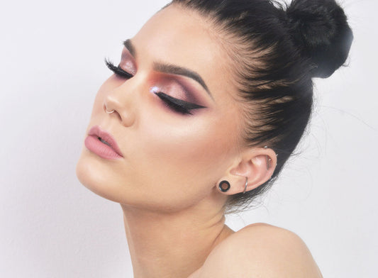 Sombra mineral de ojos DIY