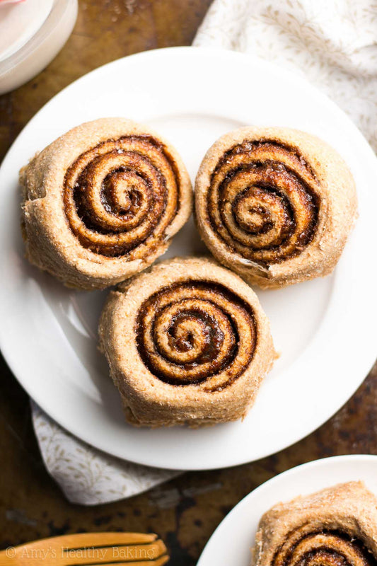 Cinnamon Rolls con harina de coco