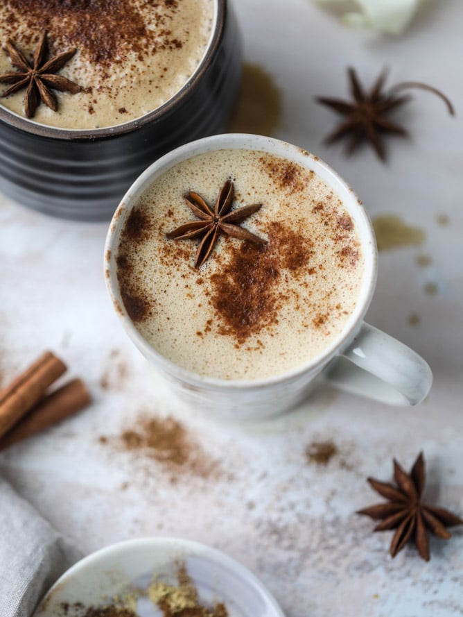 Café con coco y chai