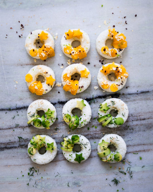 Donuts de sushi - Aguacate Y Mango