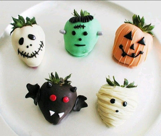 Fresas de Halloween