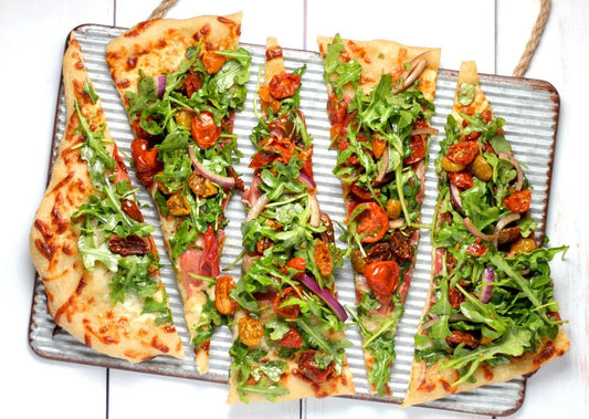 Pizza ensalada