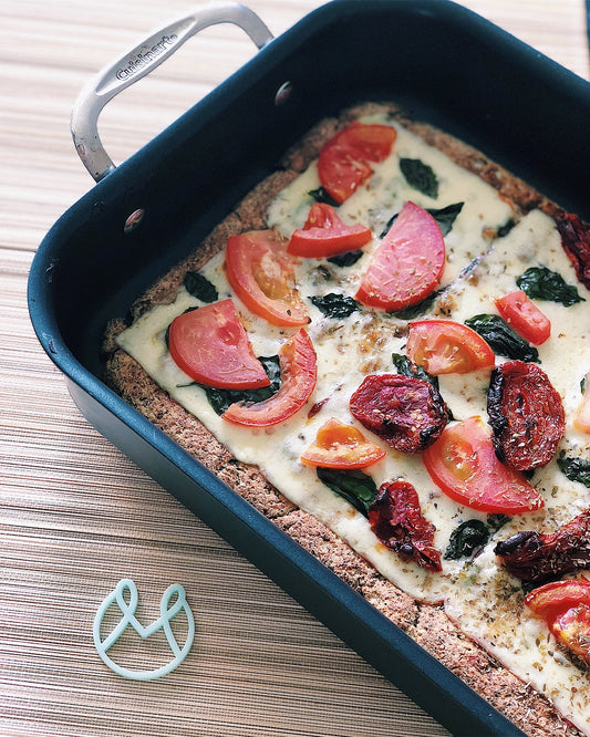 Pizza de coliflor