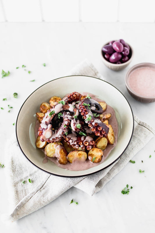 Pulpo al olivo