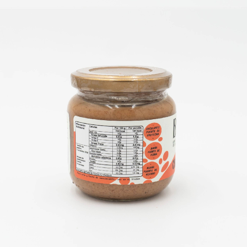 Crema de Almendras sin Azúcar añadida