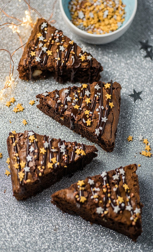 Brownies Navideños