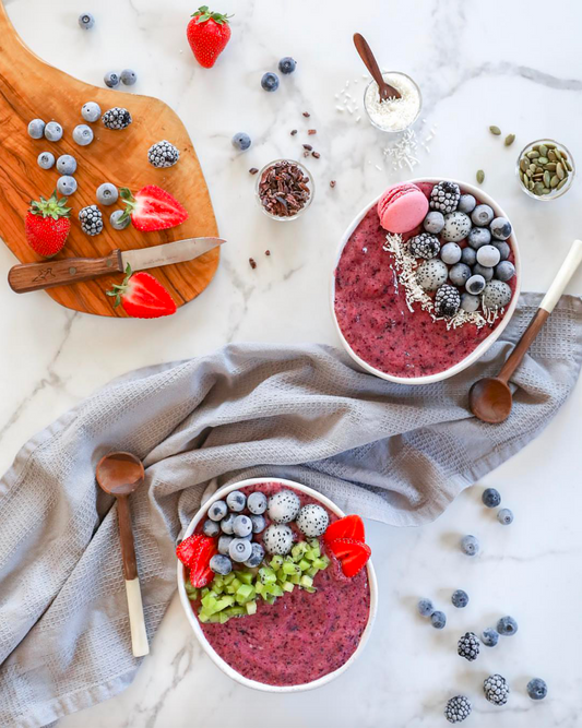 Smoothie Bowl de Frutos Rojos