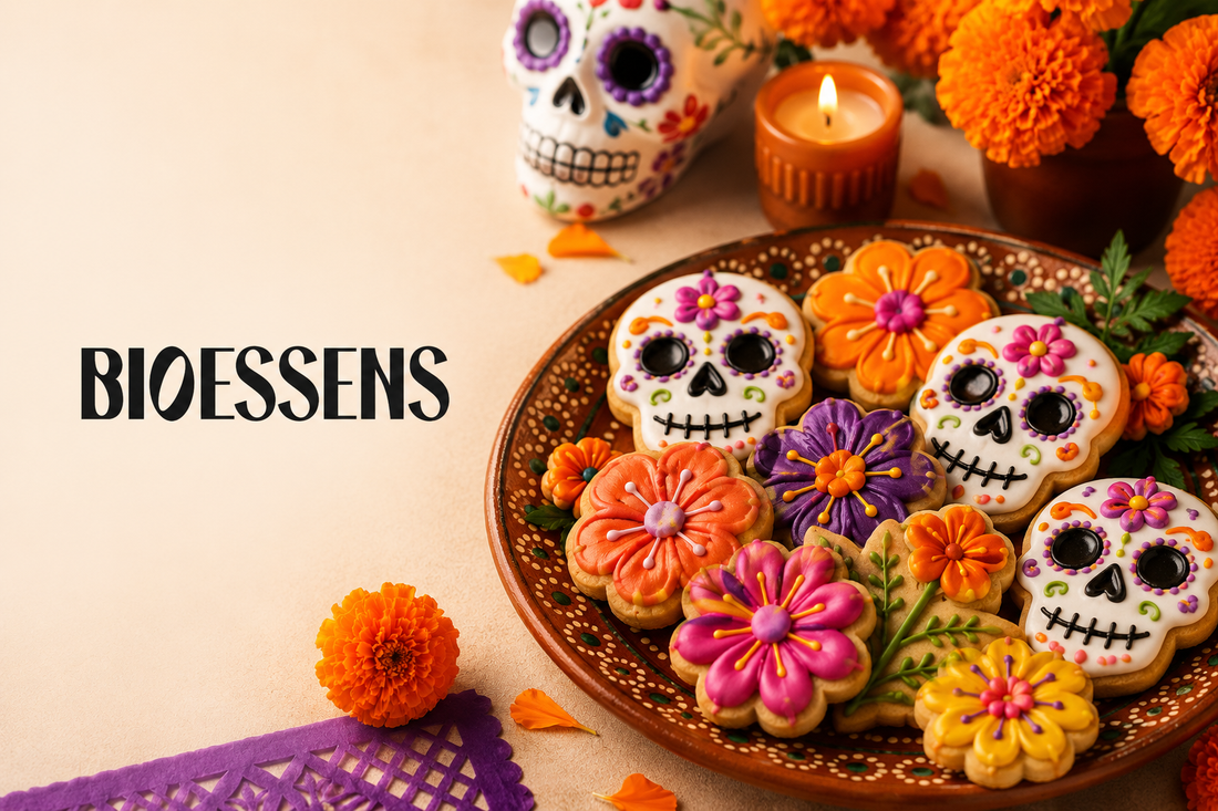 Galletas para el Día de los Muertos
