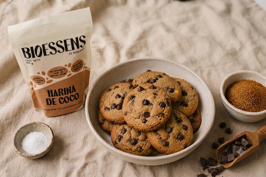 Galletas con chips de chocolate veganas y sin gluten