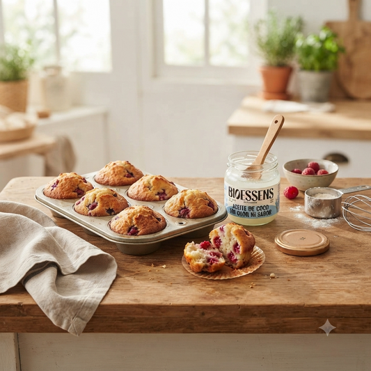 Muffins de Frambuesas