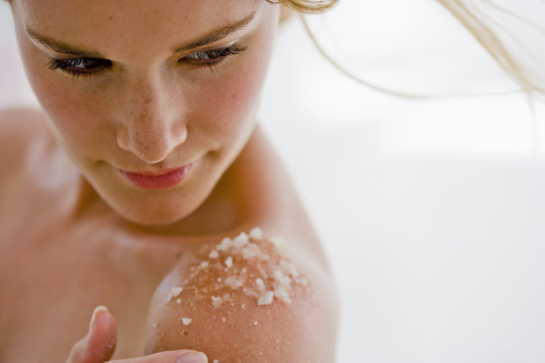Exfoliante de toronja y menta